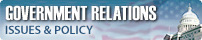 Government Relations Issues & Policy